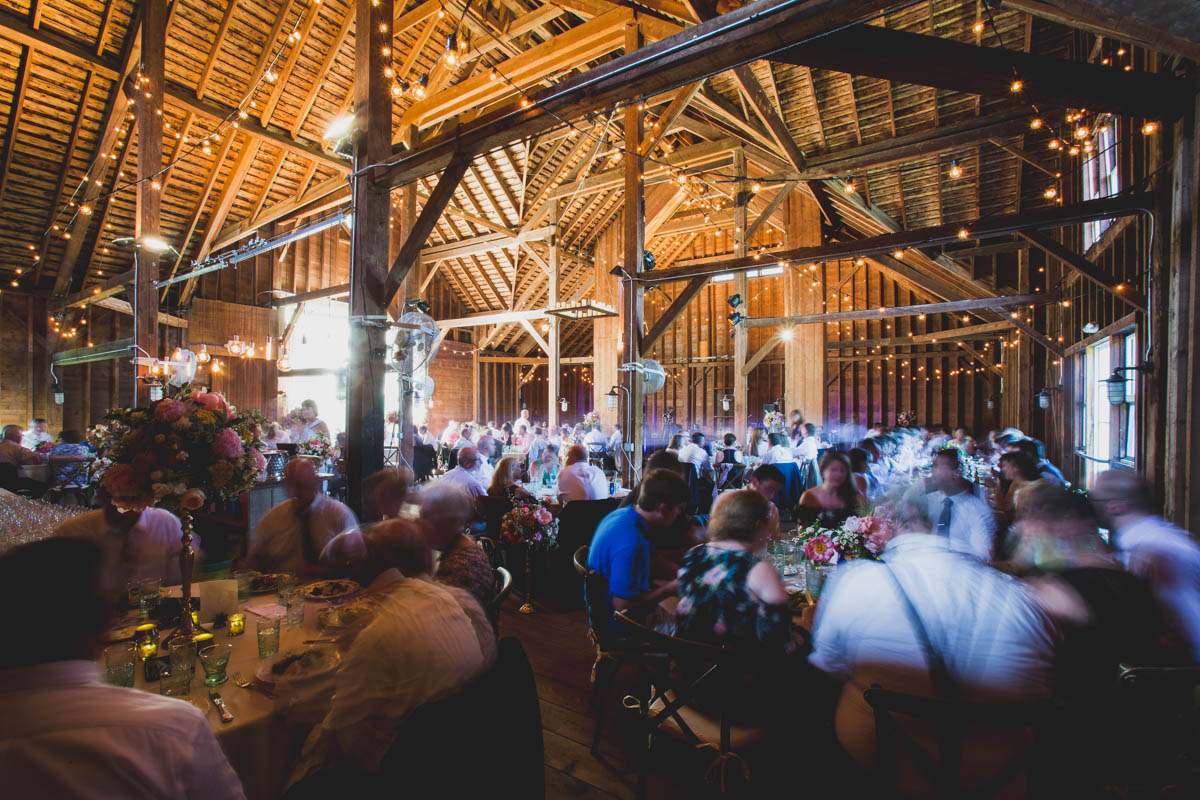 the barn Stonover Farm Wedding