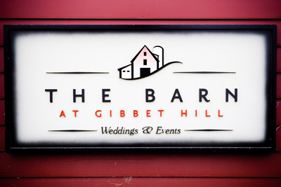 the barn at gibbet hill wedding photo