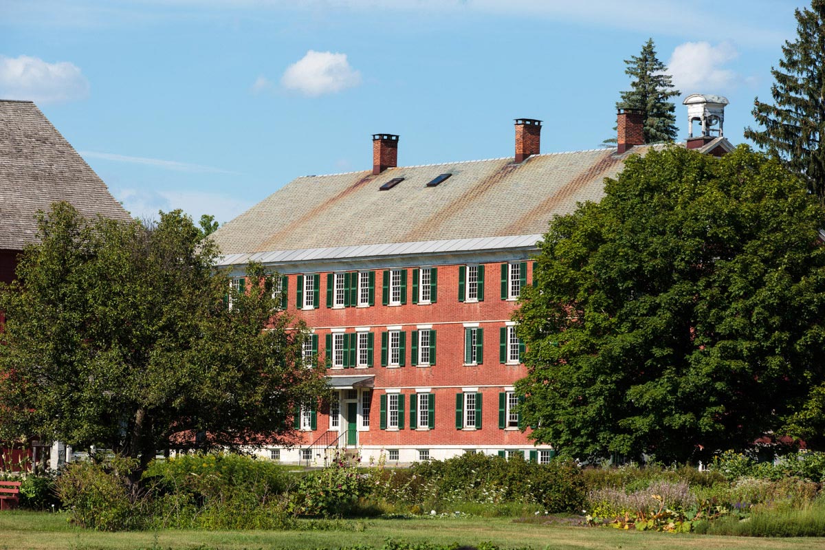 hancock shaker village building