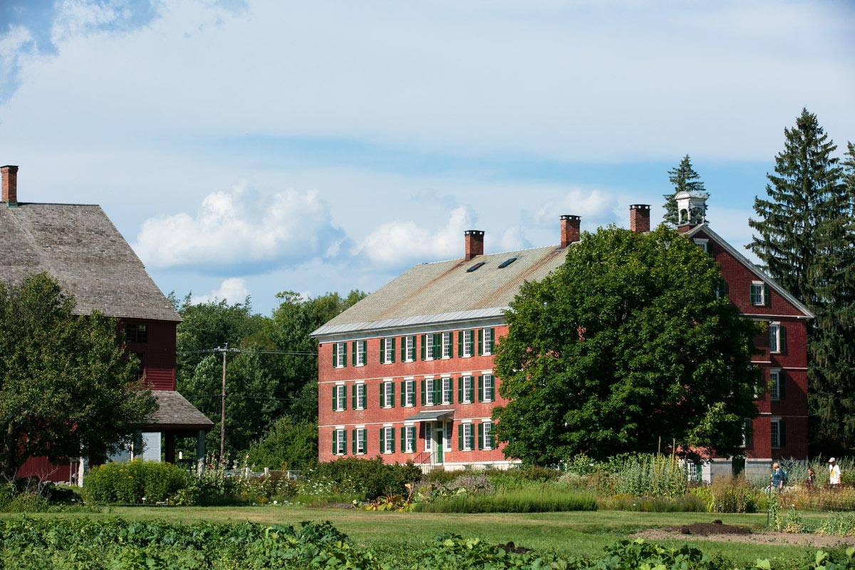 the view at Hancock Shaker Village