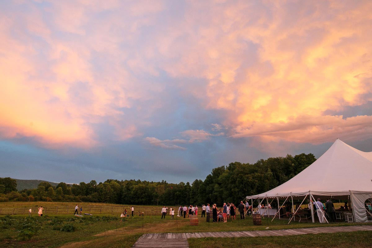 wedding at hancock shaker village