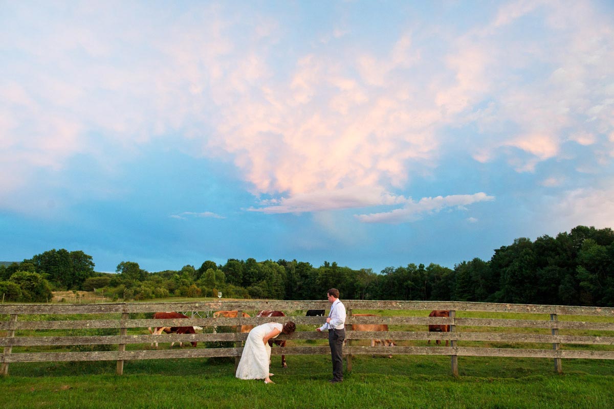 wedding at hancock shaker village