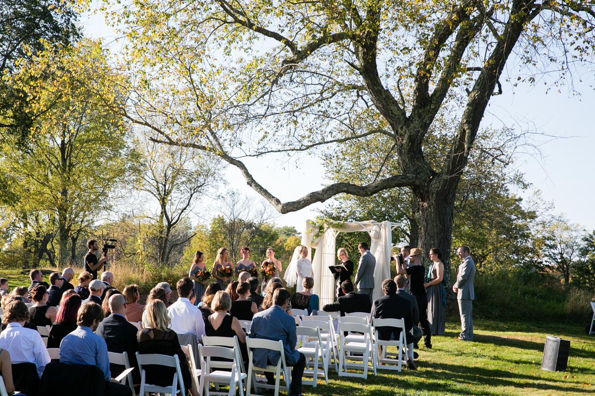 gedney farm wedding ceremony