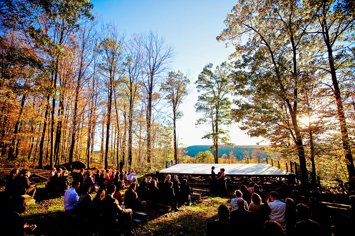 inside out stage jacob's pillow during a wedding ceremony