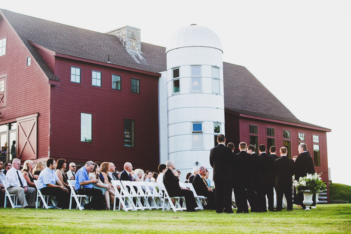 wedding at the barn at gibbet hill