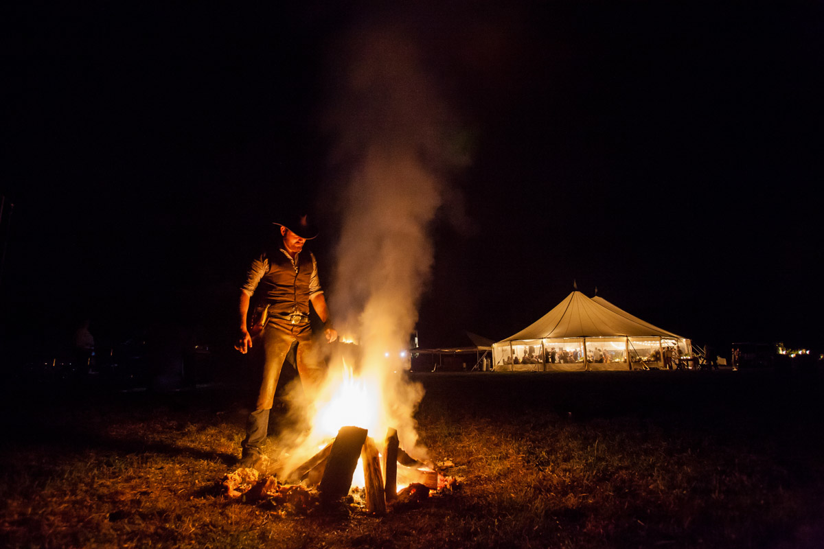 heirloom fire wedding catering