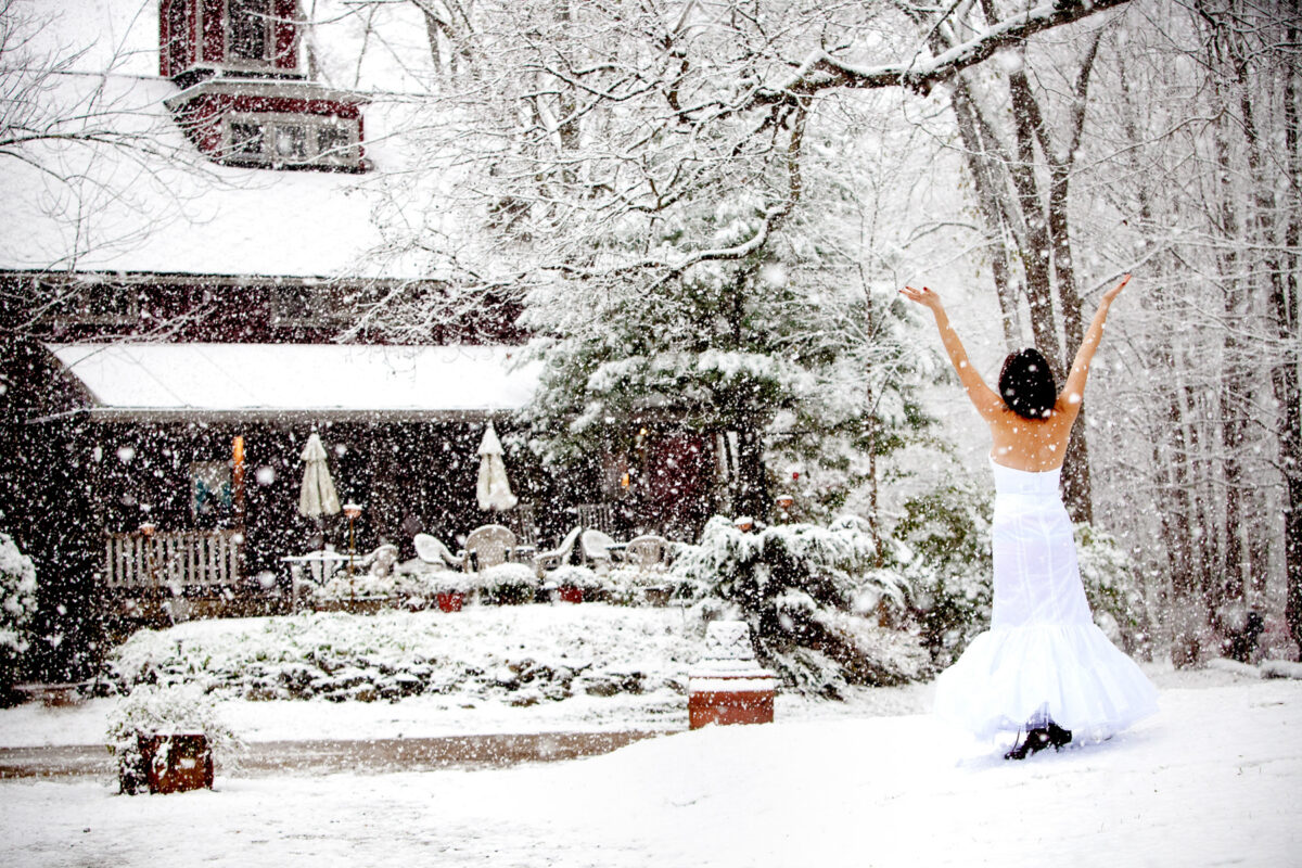 wedding at Race Brook Lodge