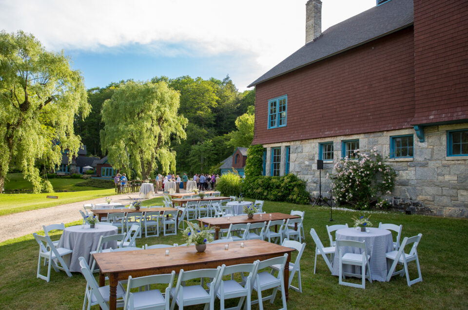 A Welcome Dinner in the Berkshires at Stonover Farm