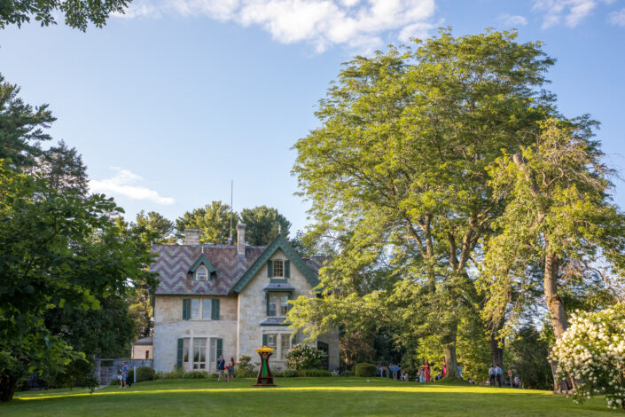 the grounds at the Norman Rockwell Museum